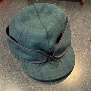 Stormy Kromer Green Plaid Wool